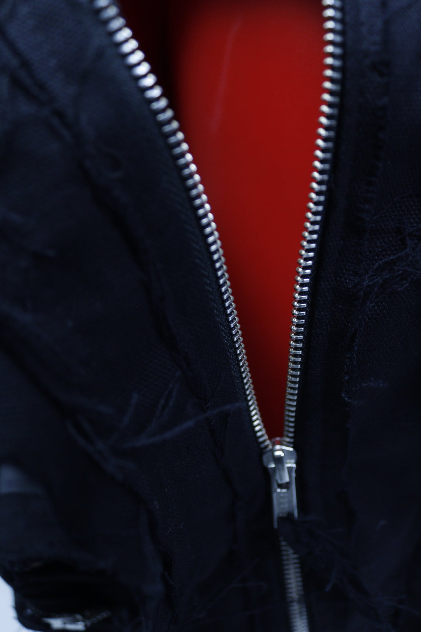 Red interior YC distressed backpack
